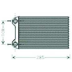 Scambiatore di calore per AUDI A4 dal 2000 al 2004