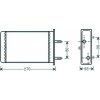 Scambiatore di calore per AUTOBIANCHI Y10 dal 1985 al 1992