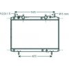 Radiatore acqua per FIAT BRAVA dal 1995 al 2001