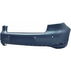 Paraurto posteriore verniciabile mod. GTD con fori sensore per VOLKSWAGEN GOLF  VI dal 2008 al 2012