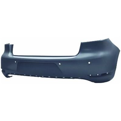 Paraurto posteriore verniciabile mod. GTD con fori sensore per VOLKSWAGEN GOLF  VI dal 2008 al 2012 Codice OEM 5K6807417HGRU