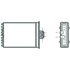 Scambiatore di calore per OPEL VECTRA B dal 1995 al 1999