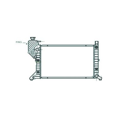 Radiatore acqua per MERCEDES-BENZ SPRINTER dal 1995 al 1999 Codice OEM 901-500-3500