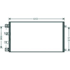 Condensatore per NISSAN QASHQAI dal 2007 al 2010