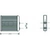 Scambiatore di calore per OPEL ASTRA H dal 2004 al 2007