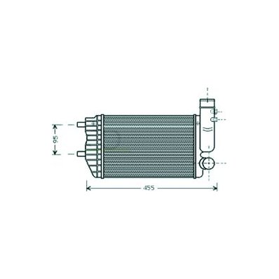 Intercooler per CITROEN JUMPER dal 1994 al 2002 Codice OEM 0384G8