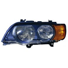 Proiettore fan. arancio per BMW X5 E53 dal 1999 al 2003 lato sinistro guidatore