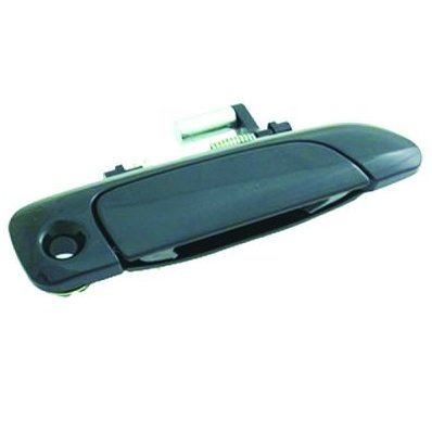 Maniglia esterna anteriore nera liscia per HONDA JAZZ dal 2002 al 2008 lato destro passeggero Codice OEM 72140-SEL-000