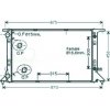 Radiatore acqua per AUDI A5 dal 2011 al 2016