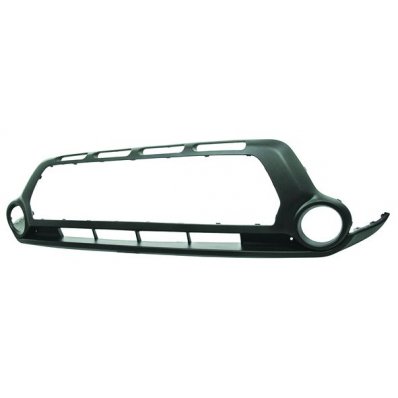 Modanatura paraurto anteriore centrale grigio scuro per KIA SOUL dal 2014 al 2016 Codice OEM 86512B2000