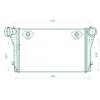 Intercooler per VOLKSWAGEN BORA dal 1998 al 2005