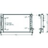 Radiatore acqua per AUDI A6 dal 2001 al 2004