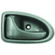 Maniglia apriporta interna posteriore nera per OPEL VIVARO dal 2001 al 2006 lato sinistro guidatore