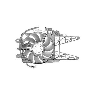 Elettroventola 1.2 16v per FIAT IDEA dal 2003 al 2012 Codice OEM 46789115