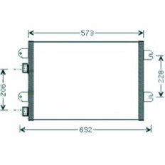 Condensatore per RENAULT MEGANE dal 2006 al 2008