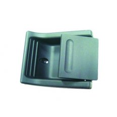 Maniglia apriporta interna posteriore nera per VOLKSWAGEN LT 35 dal 1996 al 2006