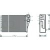 Scambiatore di calore per PEUGEOT 207 dal 2006 al 2009