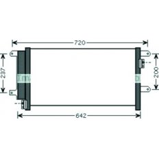 Condensatore per IVECO DAILY dal 2006 al 2011