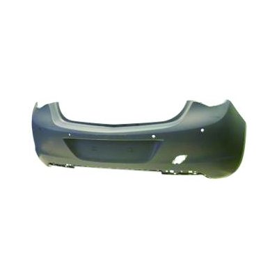 Paraurto posteriore verniciabile berlina 5 porte $con fori sensore per OPEL ASTRA J dal 2009 al 2012 Codice OEM 1404230