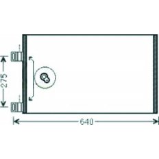 Condensatore per MERCEDES-BENZ CITAN dal 2012