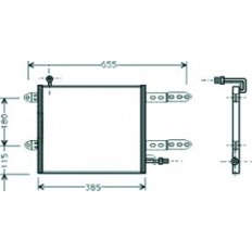 Condensatore per SEAT AROSA dal 1997 al 2000