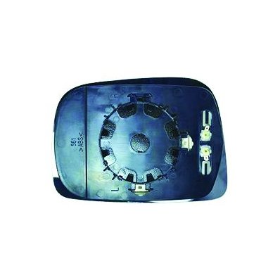 Piastra specchio retrovisore termica per VOLVO XC60 dal 2008 al 2013 lato sinistro guidatore Codice OEM 31217273