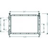 Radiatore acqua per ALFA ROMEO 146 dal 1994 al 2000