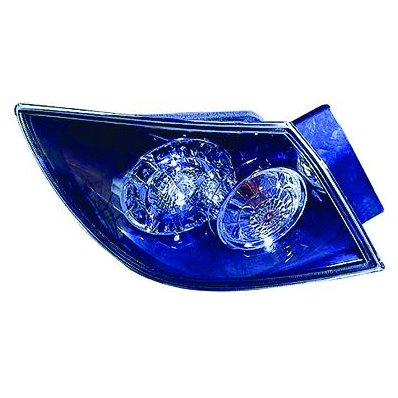 Fanale posteriore esterno led 08-06-06-09 per MAZDA 3 dal 2003 al 2009 lato destro passeggero Codice OEM BP4S51150D/BP4S51170E