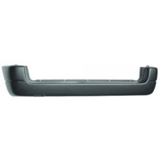 Paraurto posteriore nero per CITROEN BERLINGO dal 1996 al 2002