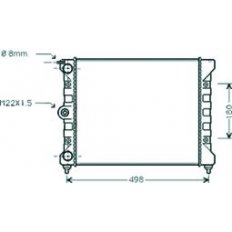 Radiatore acqua per VOLKSWAGEN GOLF  II dal 1983 al 1989