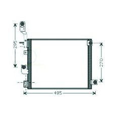 Condensatore per HYUNDAI ATOS dal 2004 al 2007