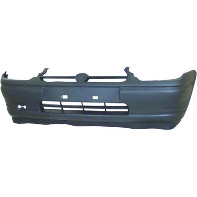 Paraurto anteriore nero per OPEL CORSA B dal 1993 al 1997 Codice OEM 1400136+1400516