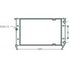 Radiatore acqua per VOLKSWAGEN CADDY dal 1995 al 2004