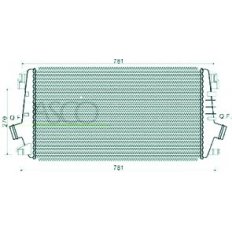 Intercooler per OPEL ASTRA H dal 2007 al 2009