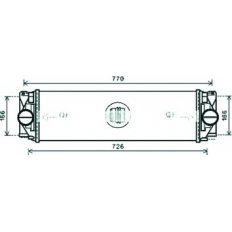 Intercooler per MERCEDES-BENZ SPRINTER dal 2006 al 2013