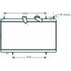 Radiatore acqua per PEUGEOT 407 dal 2004 al 2010