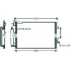 Condensatore per RENAULT MODUS dal 2004 al 2008