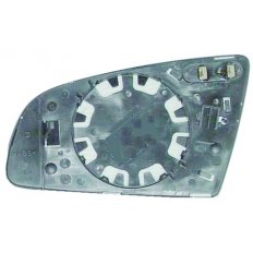 Piastra specchio retrovisore termica per AUDI A3 dal 2003 al 2005 lato sinistro guidatore