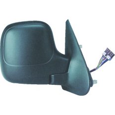 Retrovisore elettrico nero per CITROEN BERLINGO dal 1996 al 2002 lato sinistro guidatore