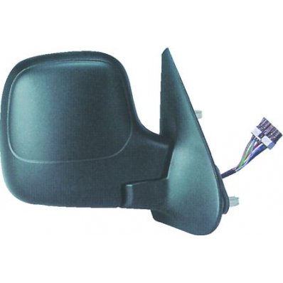 Retrovisore elettrico nero per PEUGEOT PARTNER/RANCH dal 2003 al 2008 lato sinistro guidatore Codice OEM 8148PL