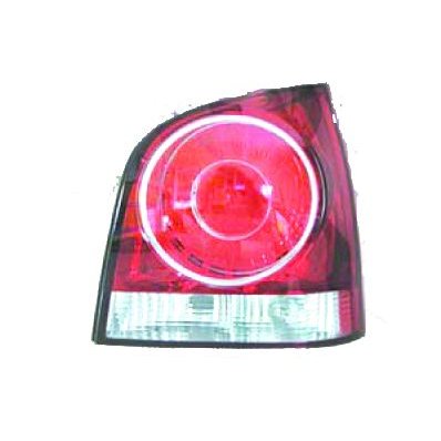 Fanale posteriore rosso per VOLKSWAGEN POLO dal 2005 al 2009 lato destro passeggero Codice OEM 6Q6945096AB