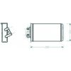 Scambiatore di calore per FIAT PALIO dal 1996 al 2001