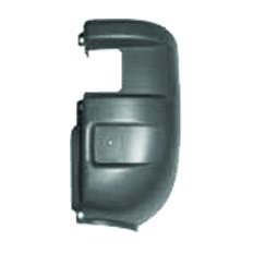 Cantonale paraurto posteriore nero per IVECO DAILY dal 2006 al 2011 lato destro passeggero