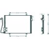 Condensatore per RENAULT CLIO dal 1998 al 2001