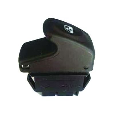 Interruttore alzacristallo 6 pin nero per RENAULT CLIO dal 2005 al 2009 Codice OEM 7700838101