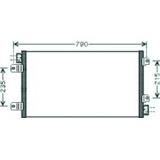 Condensatore per NISSAN INTERSTAR dal 2002 al 2006