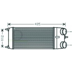 Intercooler per CITROEN C2 dal 2008 al 2010