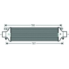 Intercooler per FIAT BRAVO dal 2007 al 2014