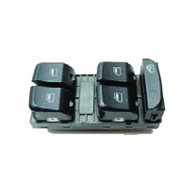 Interruttore alzacristallo sinistro nero per AUDI A4 dal 2008 al 2011 Codice OEM 8K0959851D