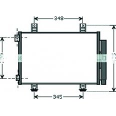 Condensatore per SUZUKI SPLASH dal 2012